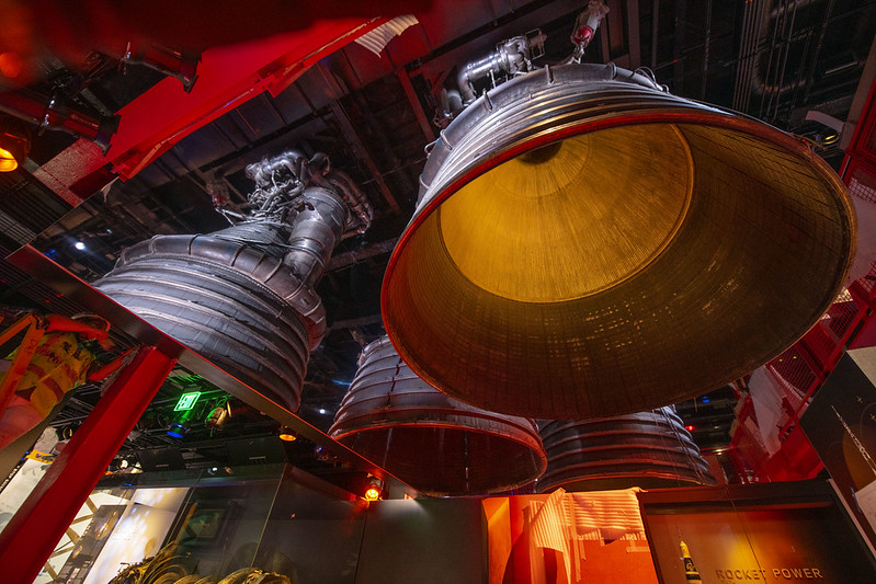 Underside of rocket launcher