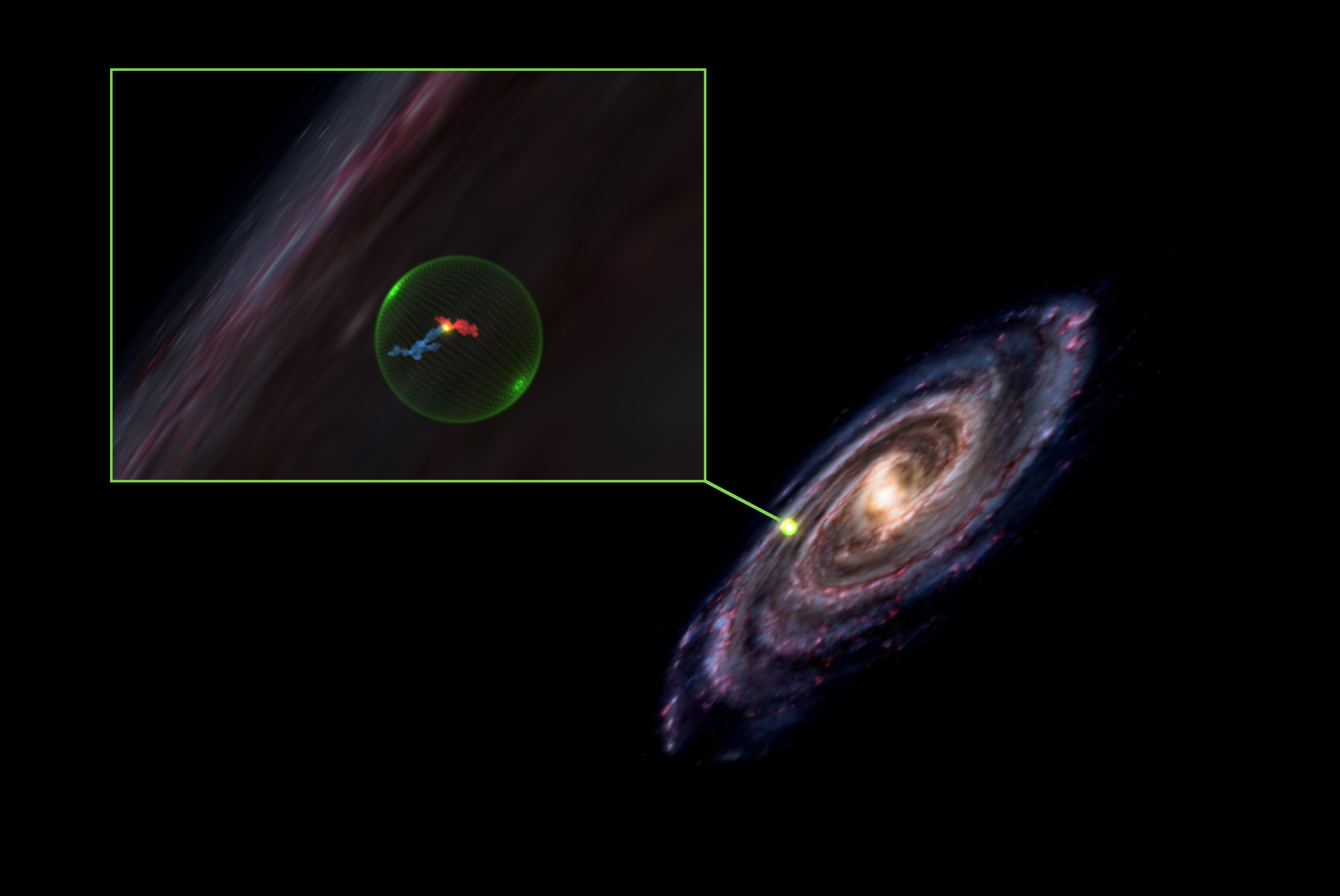 Illustration of Milky Way