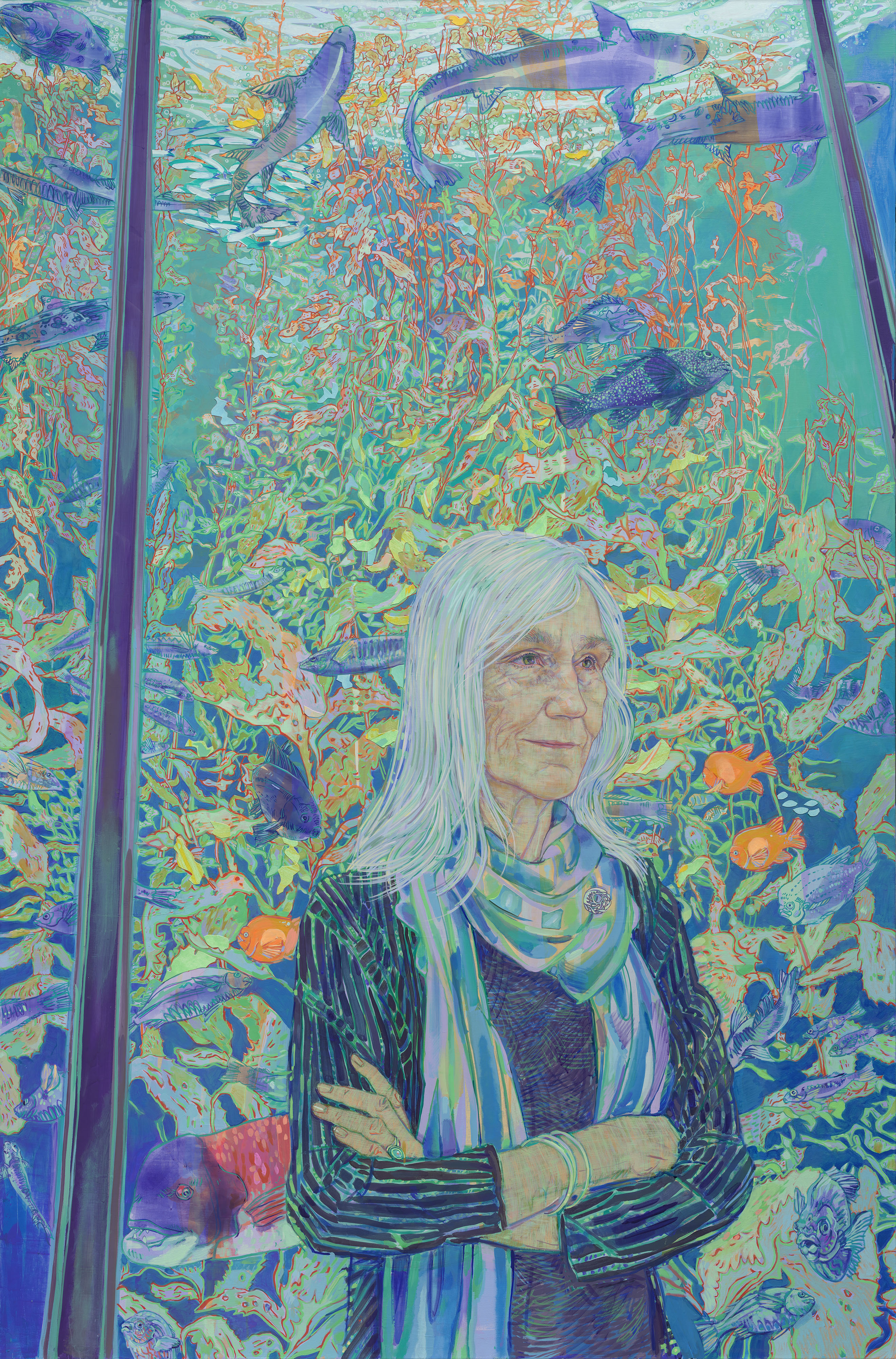 Portrait of Julie Packard by Hope Gangloff