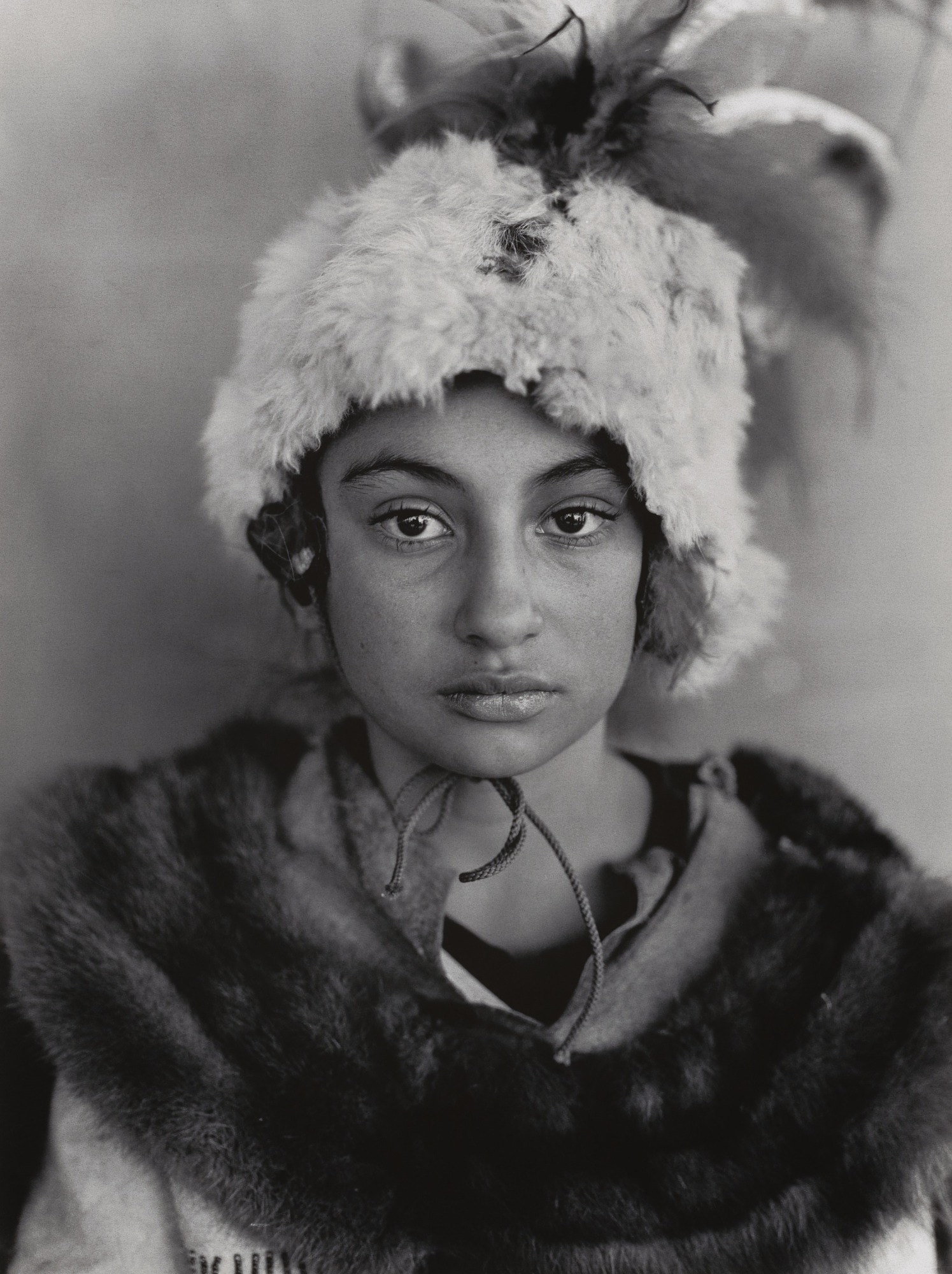Image of woman in headdress