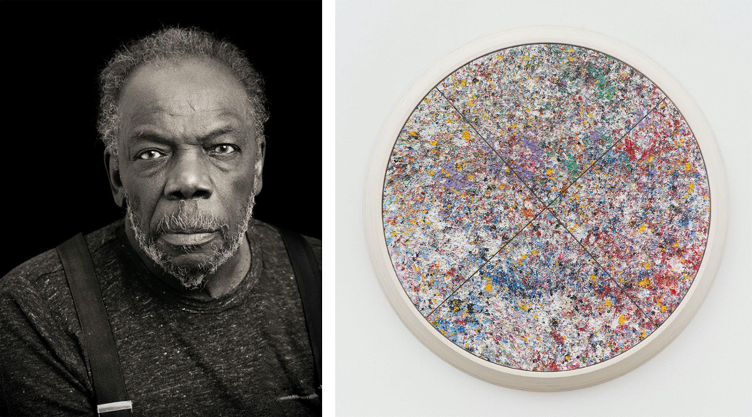 Portrait of man and a separate image of a ceramic bowl