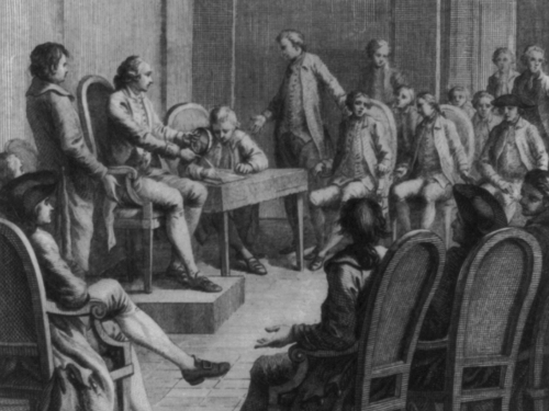 engraving of Congress