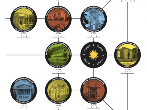 Screenshot from a game in activity book.