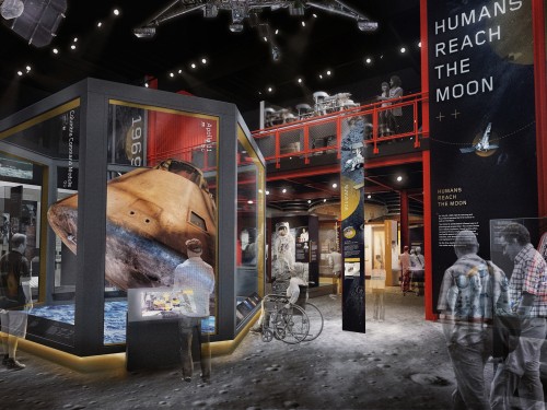 Artists rendering of Moon Gallery