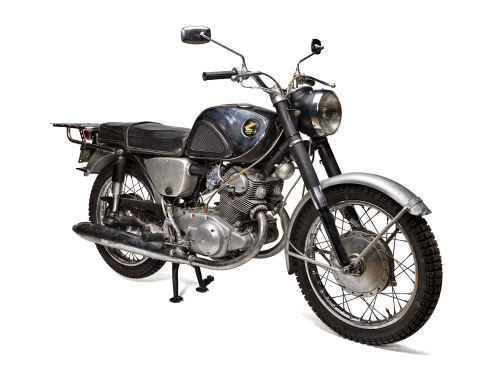 1966 Honda motorcycle.