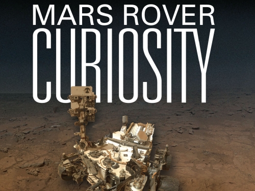 book cover with image of the rover.