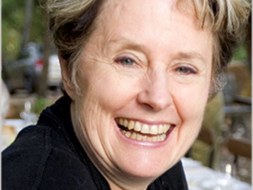 head shot of chef Alice Waters