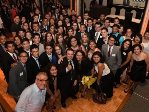 group of youth ambassadors.