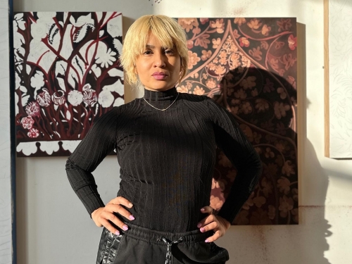Promotional photo of artist Baseera Khan