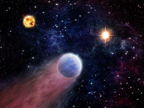 Artists rendering of space