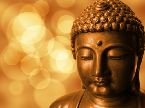 Golden Buddha statue