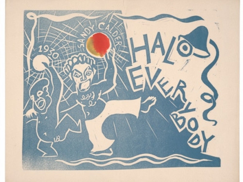card by Alexander Calder, 1929