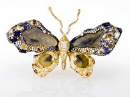Butterfly brooch