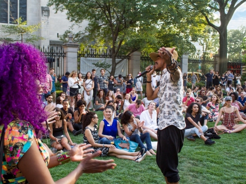 outdoor concert