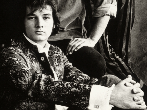 Detail from Irving Penn photo of musicians