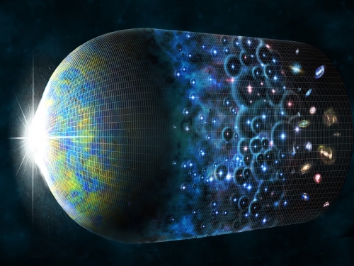 artists rendering of Big Bang