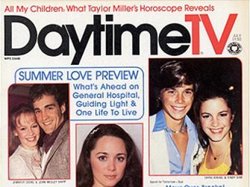 Cover from the Archives Center Daytime TV magazine collection