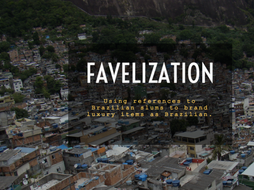 Cover of e-book "Favelization: The Imaginary Brazil in COntemporary Film, Design