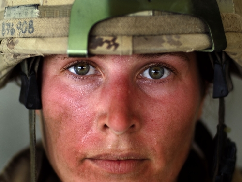 female soldier
