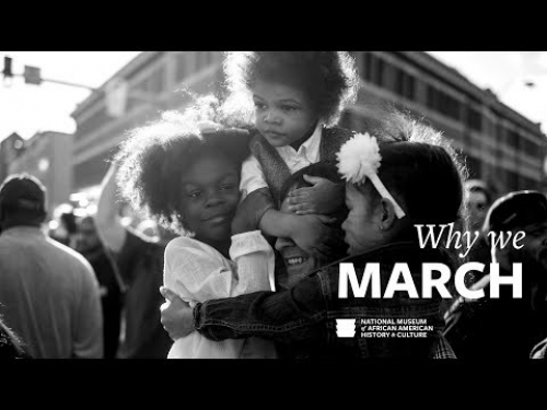 Still image from "Why we March"