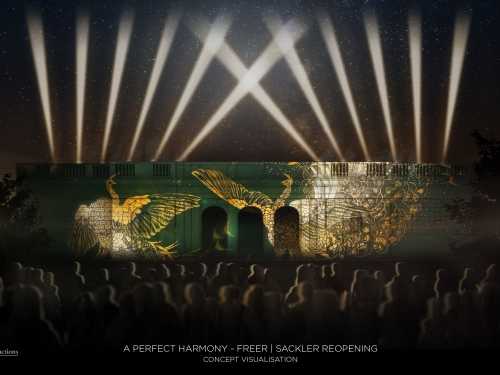 Artists rendering of building projection