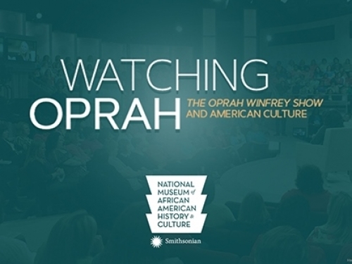 Watching Oprah exhibition logo