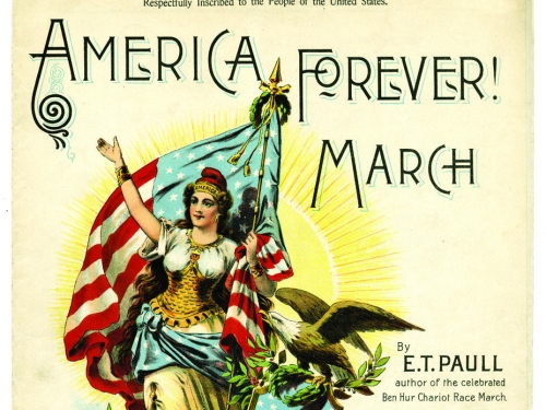 America Forever sheet music cover