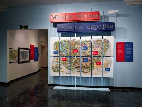 Entrance to Mirror Mirror exhibition at NMAH