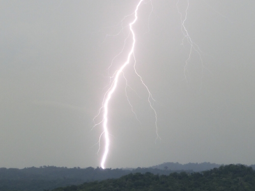 Lightning strike