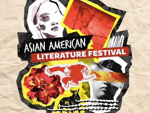 Logo for literature festival