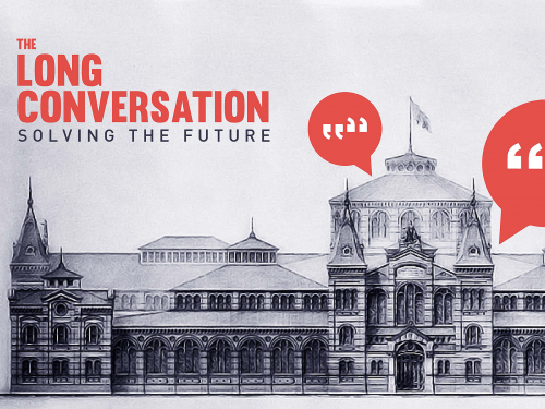 Long conversation promotional banner