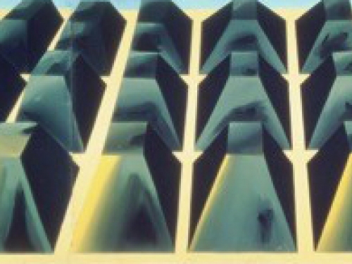 detail of abstract painting