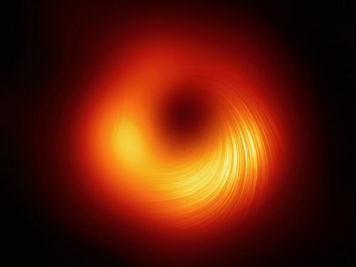 Black hole in space