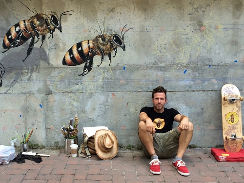 Matthew Wiley and Bees