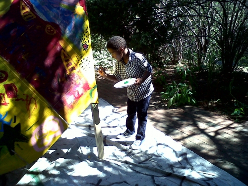 Child participating in Community Day
