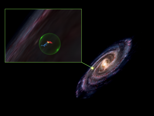 Illustration of Milky Way