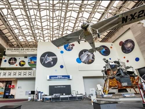 View of exhibition hall