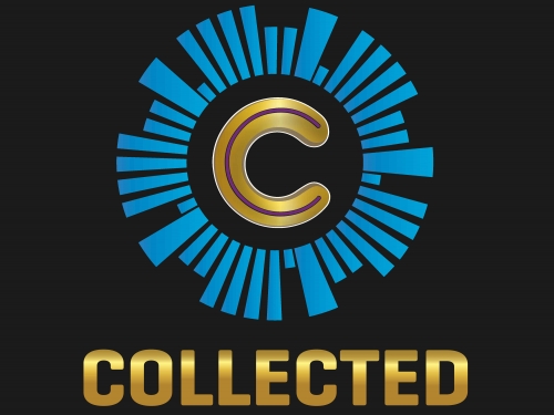 Collected podcast logo and Smithsonian logo