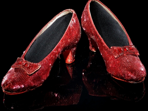 Dorothy's ruby slippers