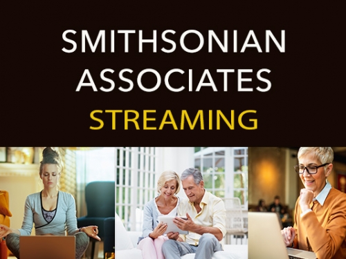 Logo with composite photo of people using computers