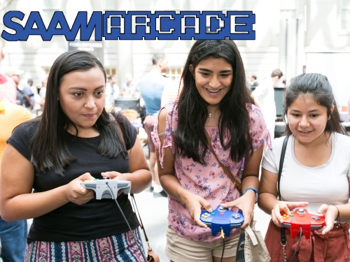 saam arcade graphic