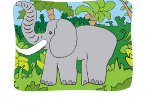 Smithsonian Sleepovers elephant