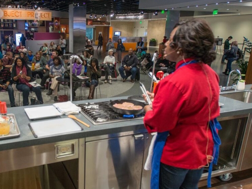 thumbnail detail of cooking demonstration