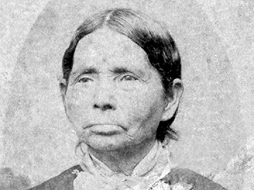 Daguerreotype of Cherokee woman