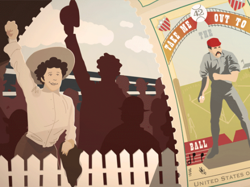 baseball card and ephemera