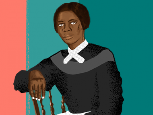 Harriet Tubman illustration.