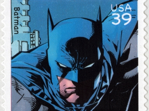 Batman stamp