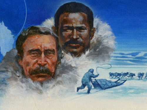 Robert E. Peary and Matthew Henson