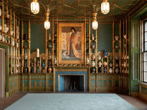 Peacock room