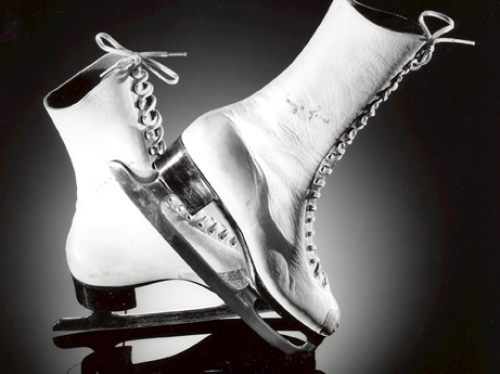 Sonja Henie’s Autographed Ice Skates, c. 1945